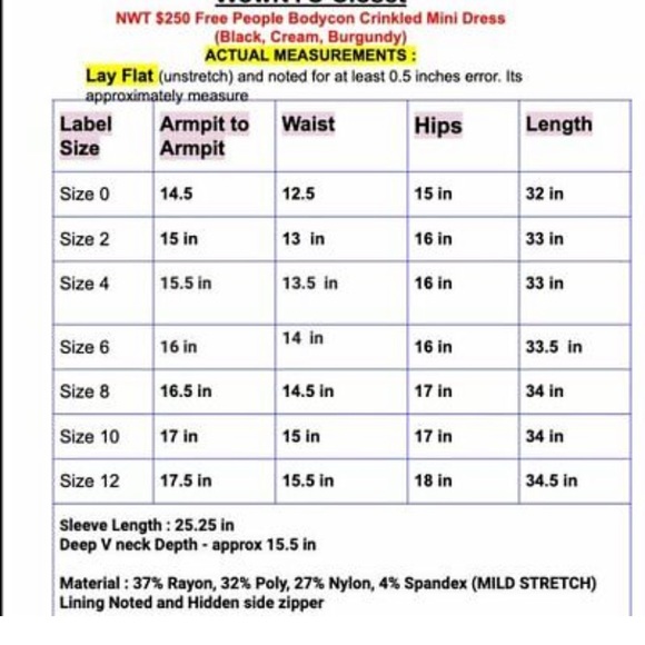 Free People Deep V-Neck Ruched Black Bodycon Long Sleeve Dress - Picture 6 of 7